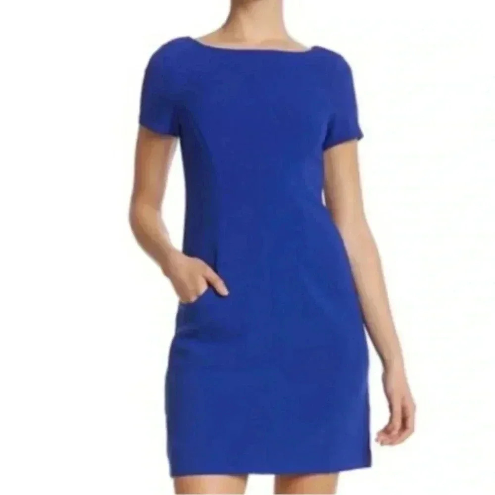 Eliza J | Dresses | Eliza J Dress Cobalt Blue Pockets Size 4petite